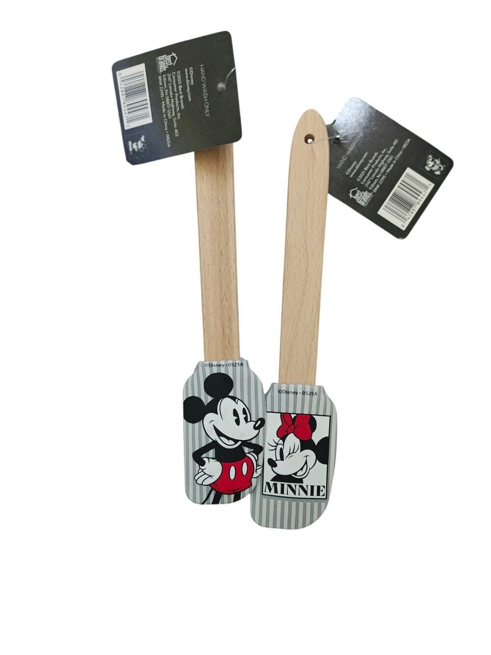 Disney Mickey Mouse or Minnie Mouse Spatula Set